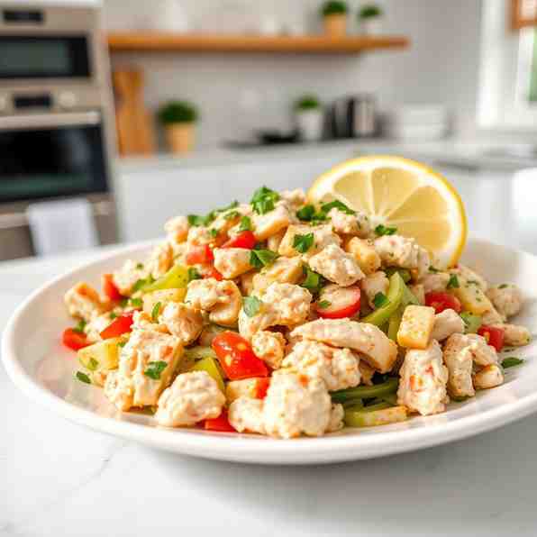 Chicken & Tuna Salad - Easy Recipe